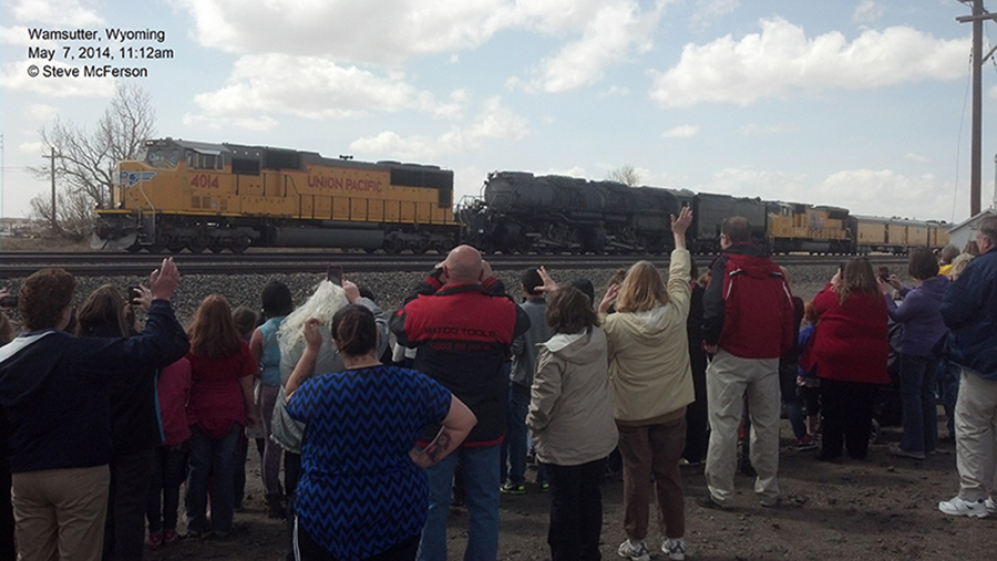 The 4014 in Wamsutter, Wyoming on May 7, 2014